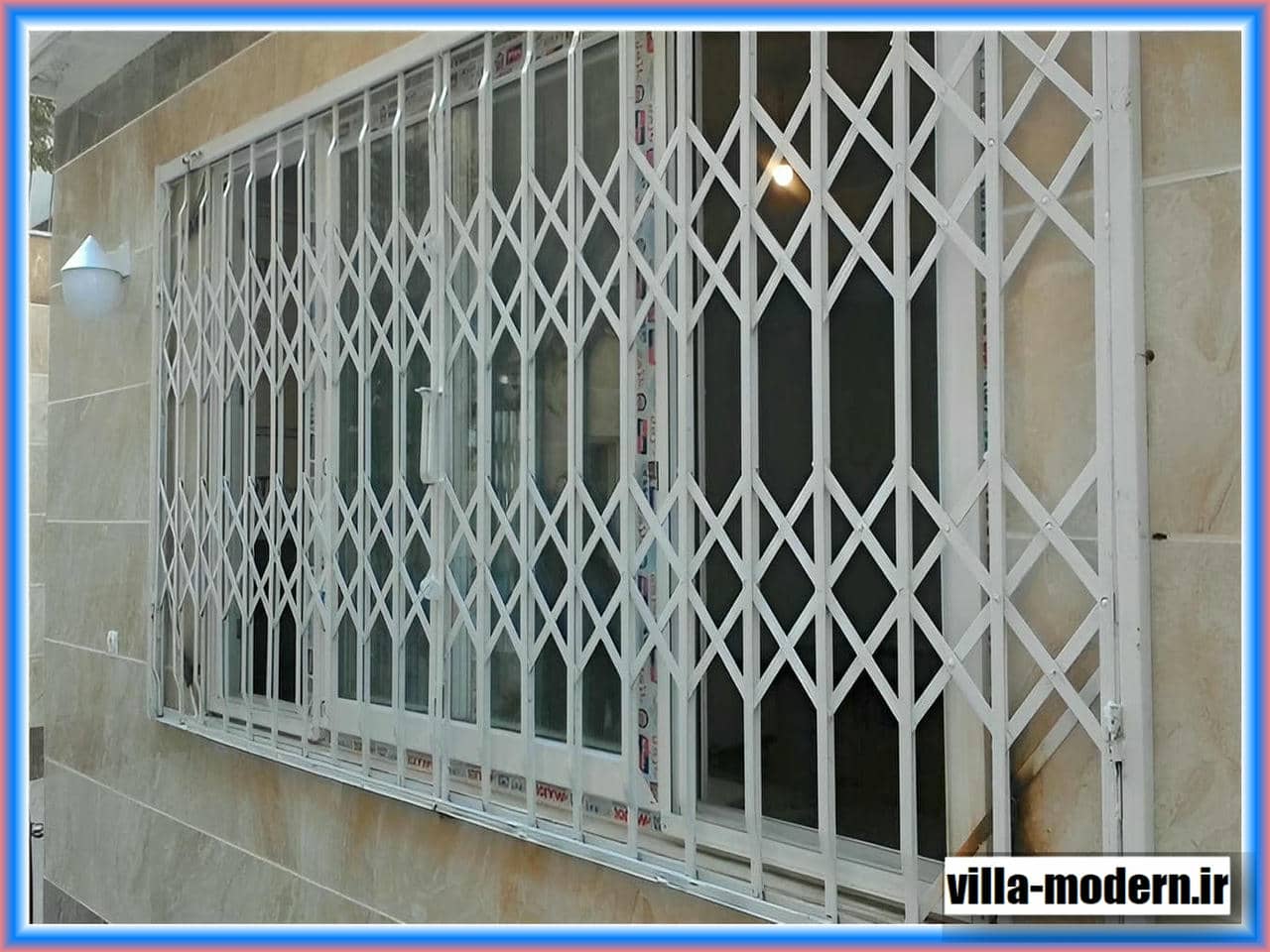 حفاظ آکاردئونی و ترکیب آن با سیستم های هشدار و دوربین مداربسته