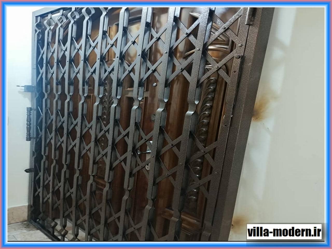 درب آکاردئونی آپارتمان و سهولت در نصب