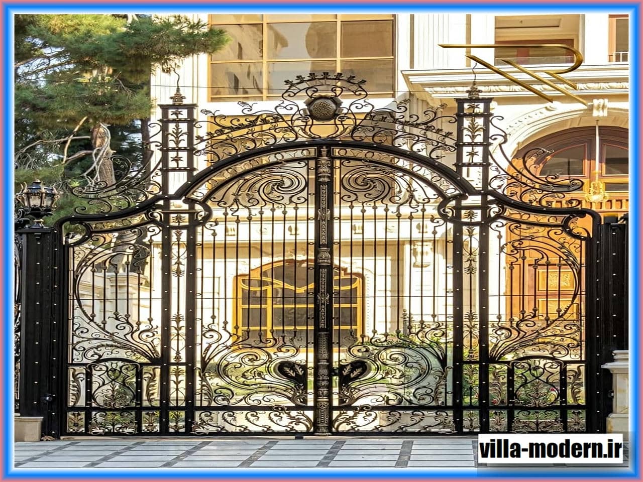 دروازه های آهنی ویلایی