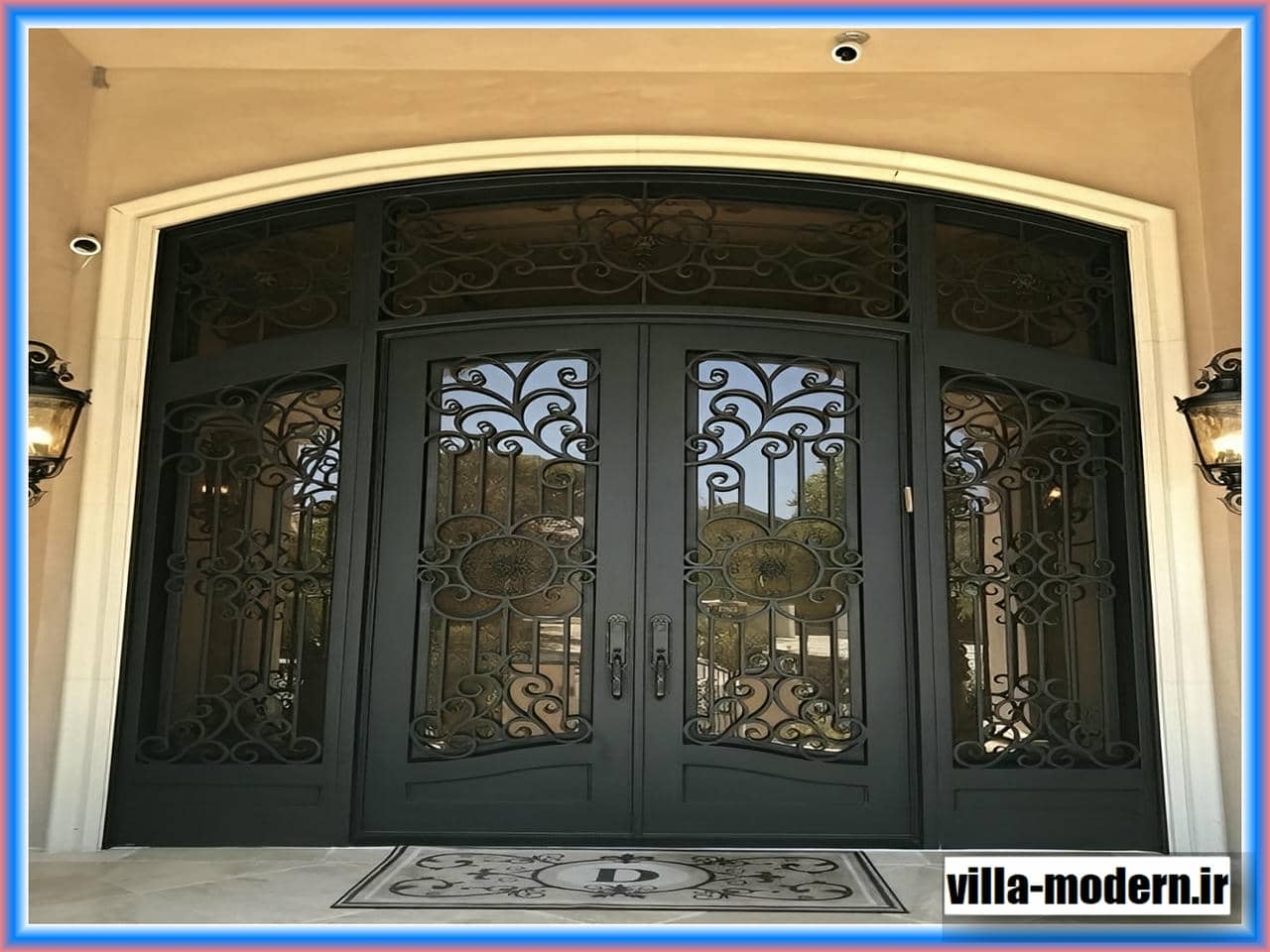 قیمت درب فلزی فرفورژه و عوامل تأثیرگذار