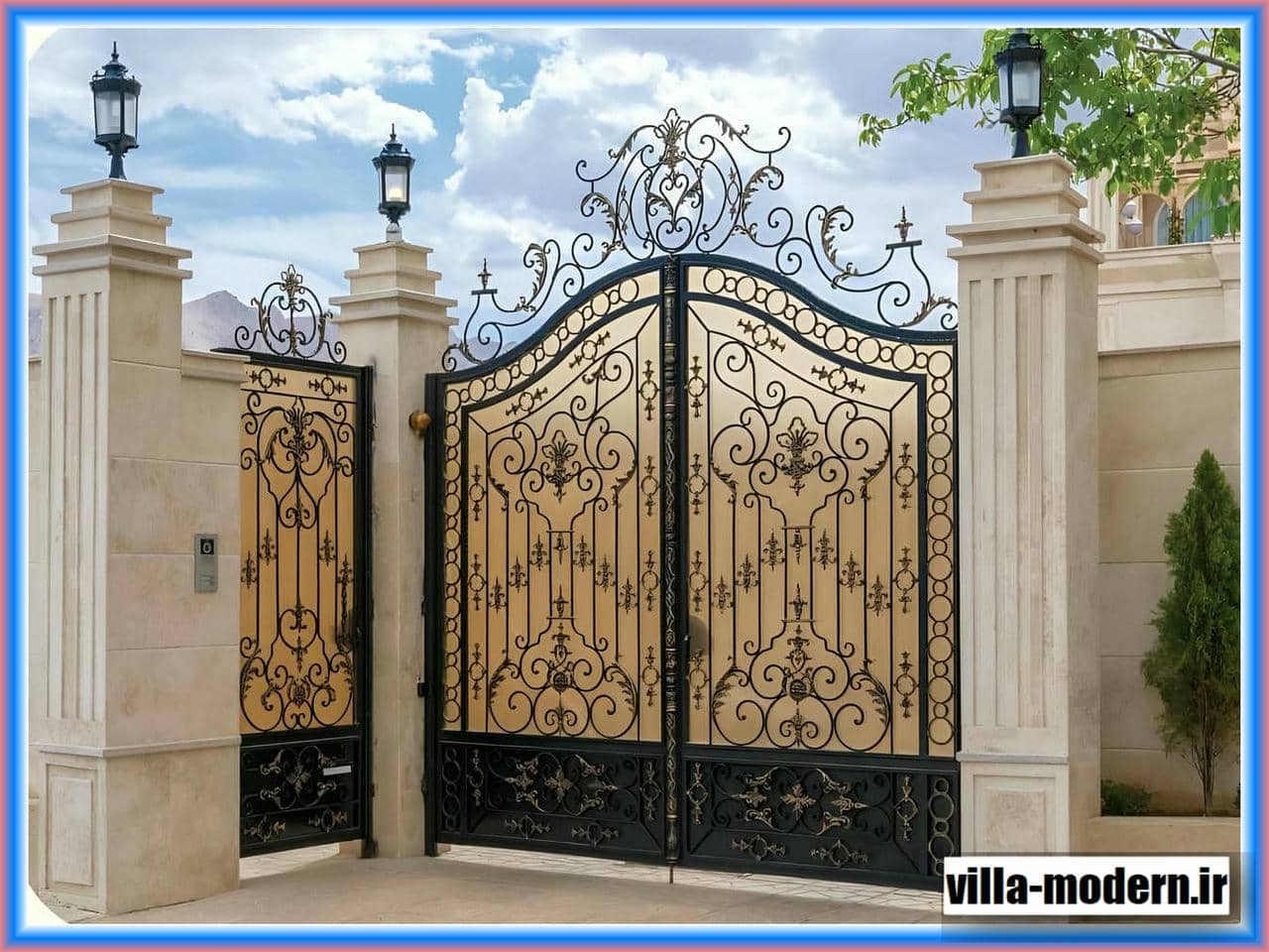 چرا باید از درب فلزی فرفورژه استفاده کنیم؟
