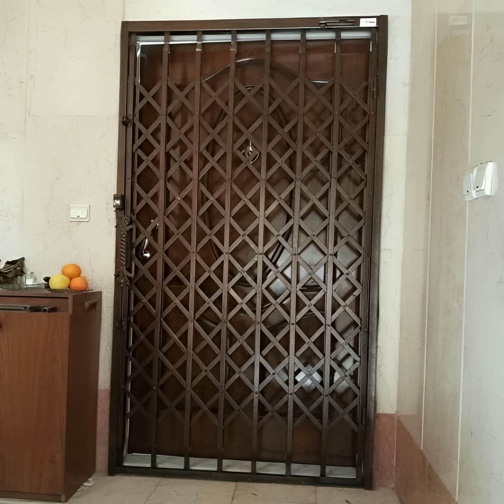 فروش حفاظ آکاردئونی تمام گل دوبل سه جداره