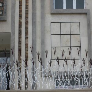 حفاظ غنچه ای دیواری با طراحی فانتزی