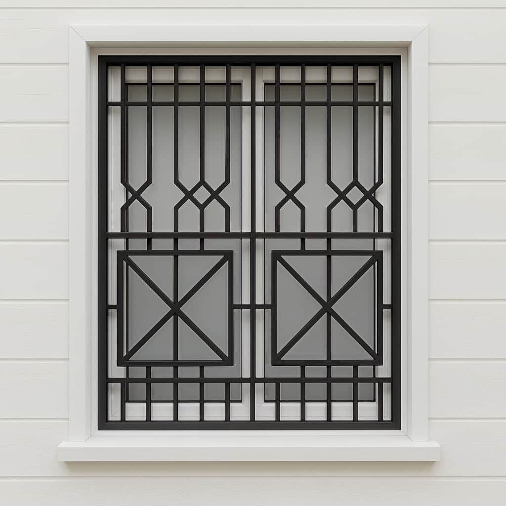 تولید حفاظ پنجره هندسی مدرن