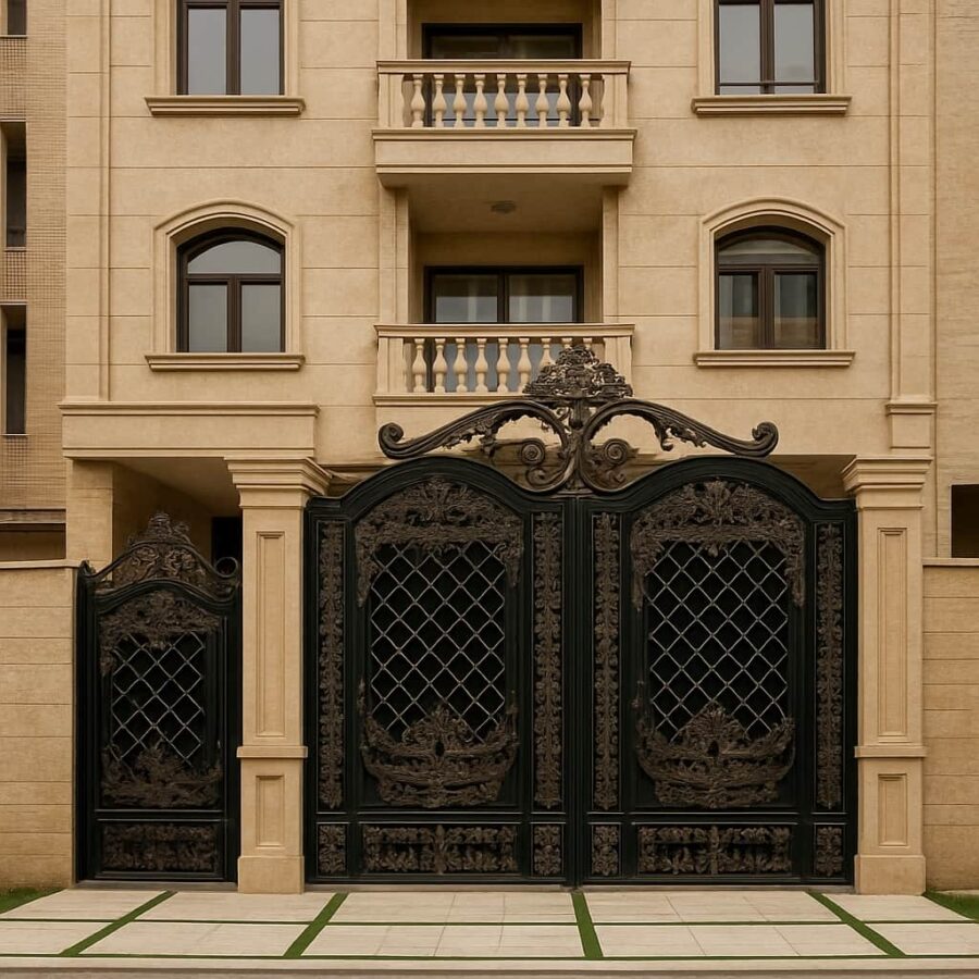 درب فلزی توسکا مینیمال لوکس