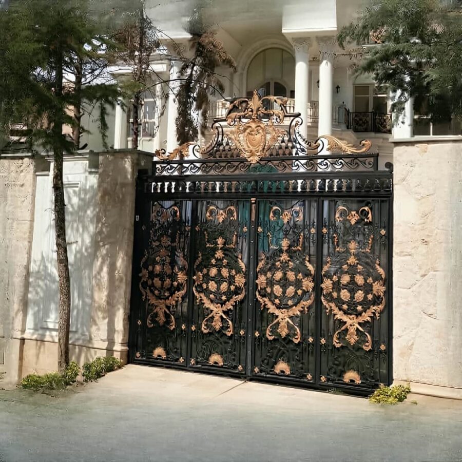 درب فلزی سنس ورودی لوکس