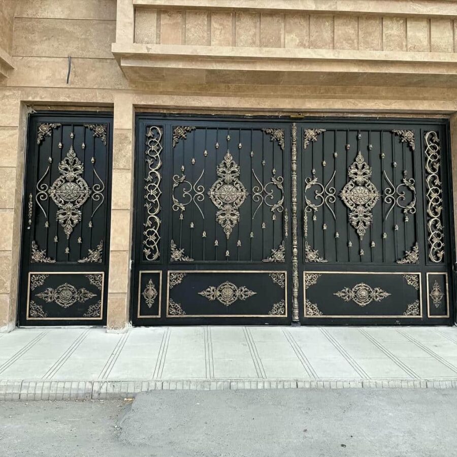 درب فلزی صدفی لوکس کلاسیک