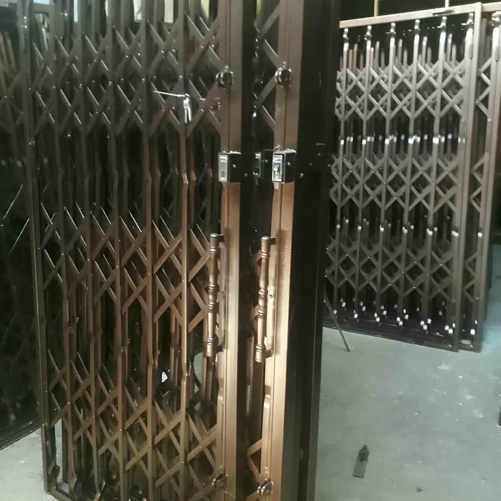 خرید درب آکاردئونی ویلا دوگل در اشتهارد