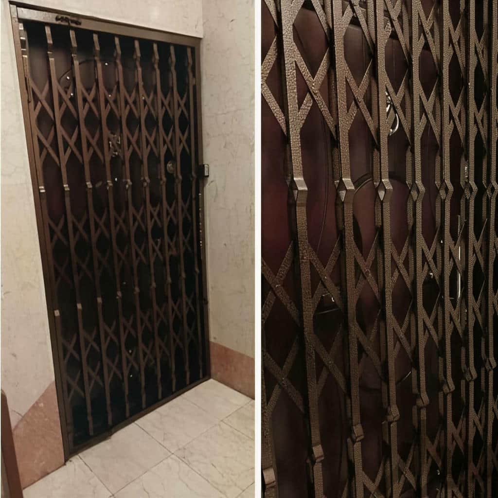 درب آکاردئونی ویلا در بندرعباس
