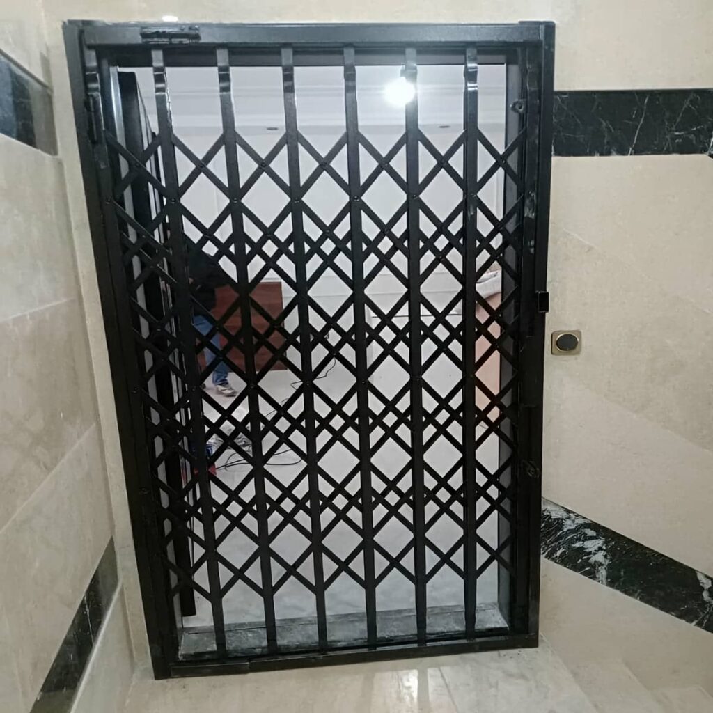 خرید درب آکاردئونی ویلا دوگل در پردیس