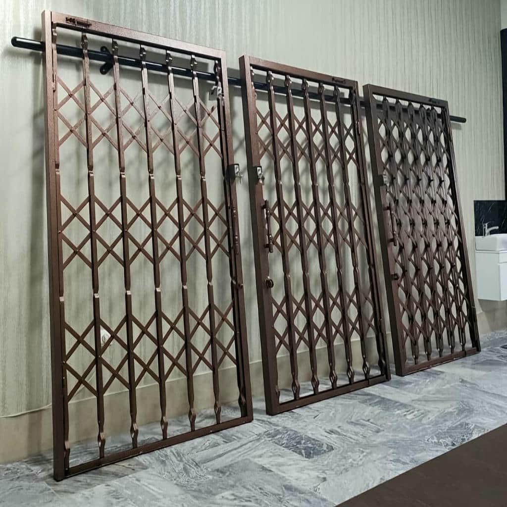 خرید درب آکاردئونی ویلا دوگل در آبسرد