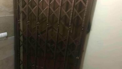 درب آکاردئونی ویلا در بندر چابهار