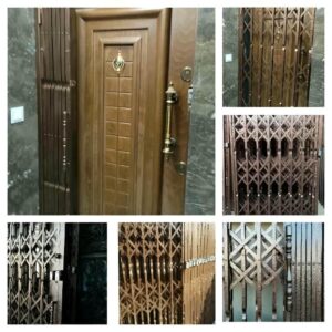 درب آکاردئونی ویلا در دماوند