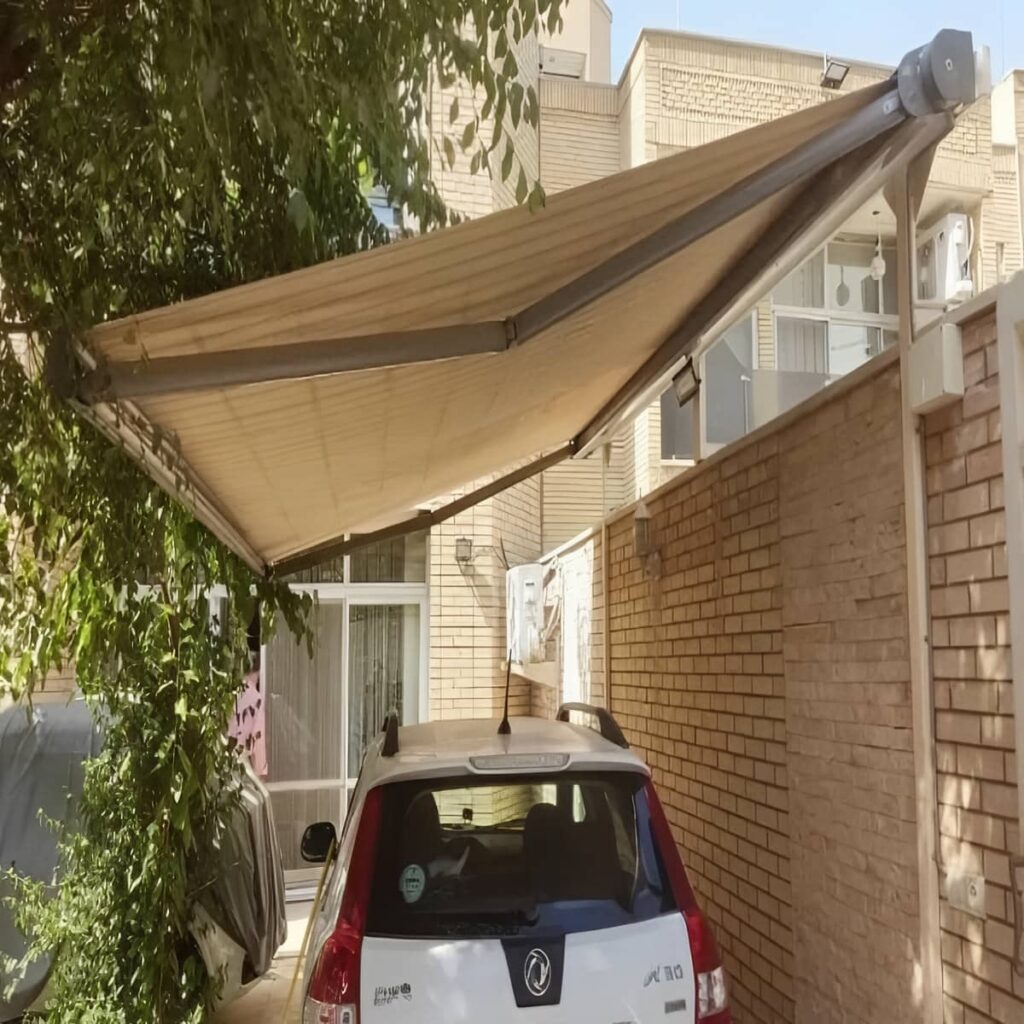 قیمت سایبان برقی ویلا پارکینگ در ارومیه