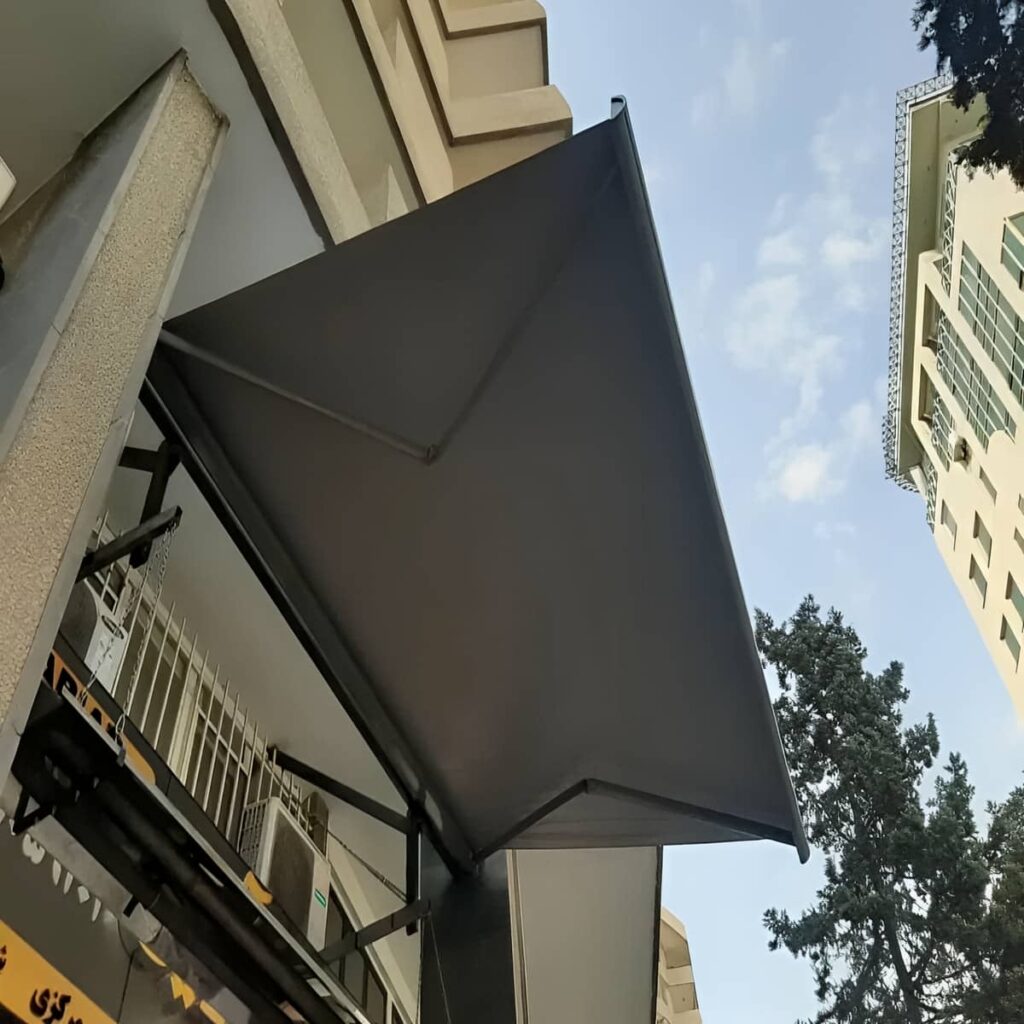 قیمت سایبان برقی ویلا پارکینگ در نیشابور