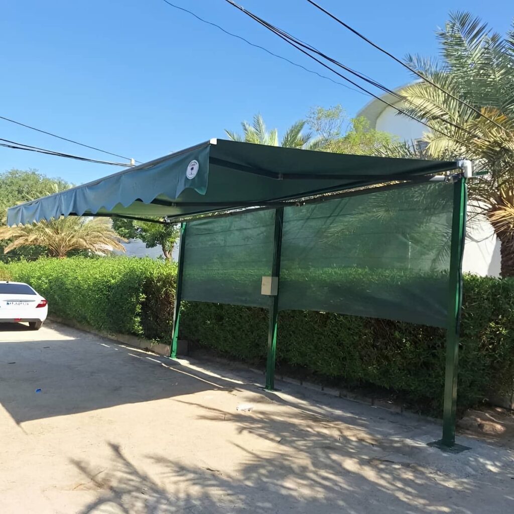 قیمت سایبان برقی ویلا بالکنی در ایلام
