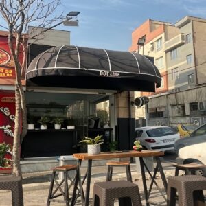 سایبان برقی ویلا در طالقان