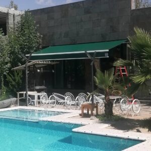 سایبان برقی ویلا در مهرشهر کرج