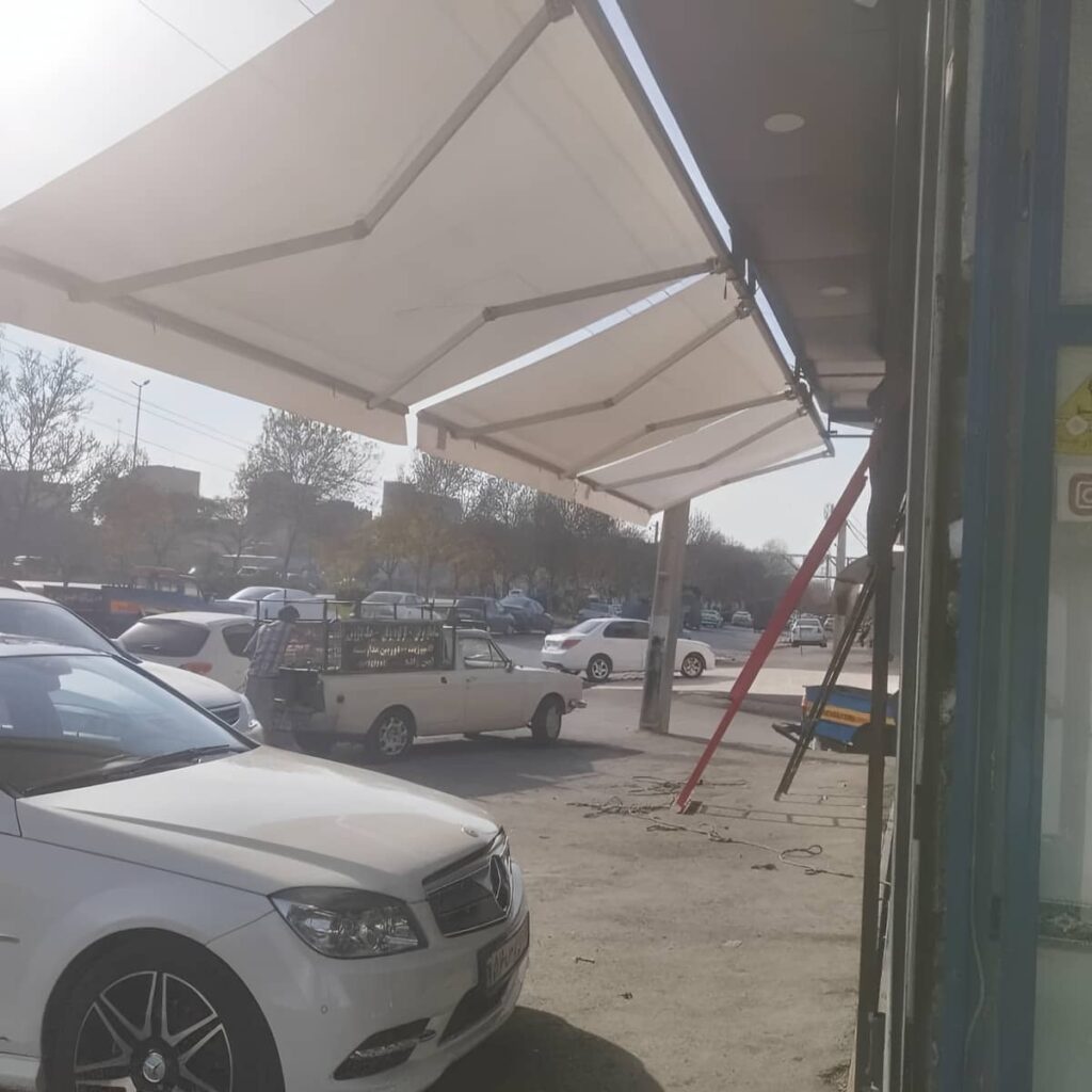 سایبان برقی ویلا در کمال شهر