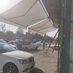 سایبان برقی ویلا در کمال شهر