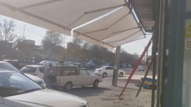 سایبان برقی ویلا در کمال شهر