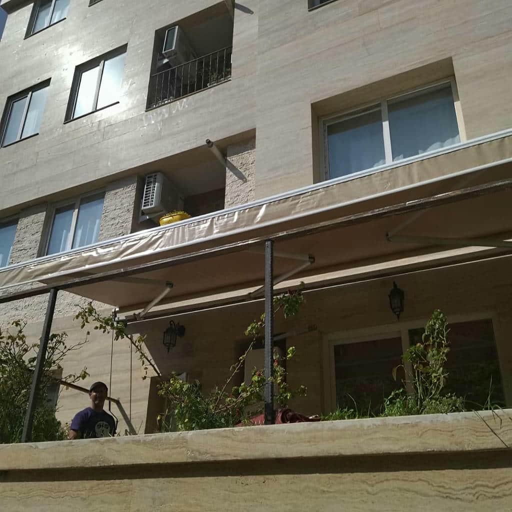 قیمت سایبان برقی ویلا پارکینگ در استان خوزستان