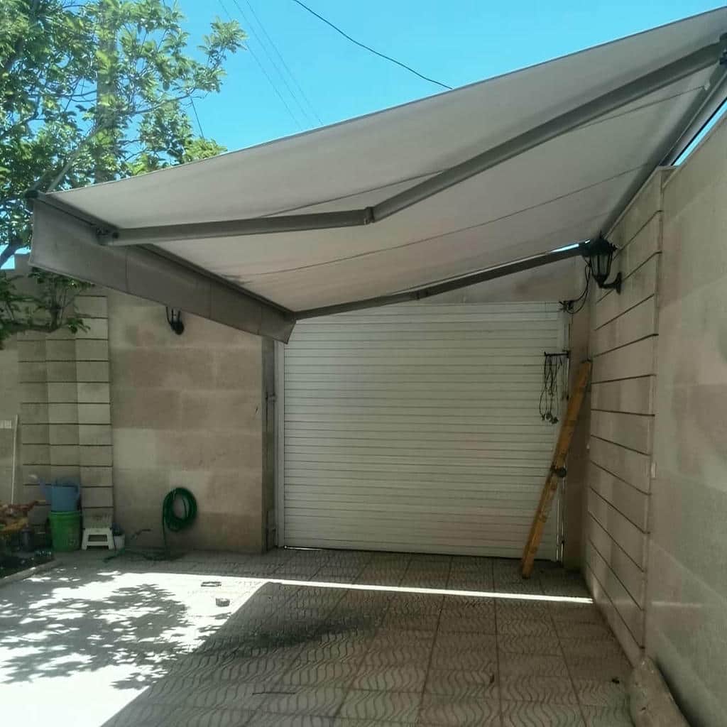 نصب سایبان برقی ویلا استاندارد در مهرشهر کرج