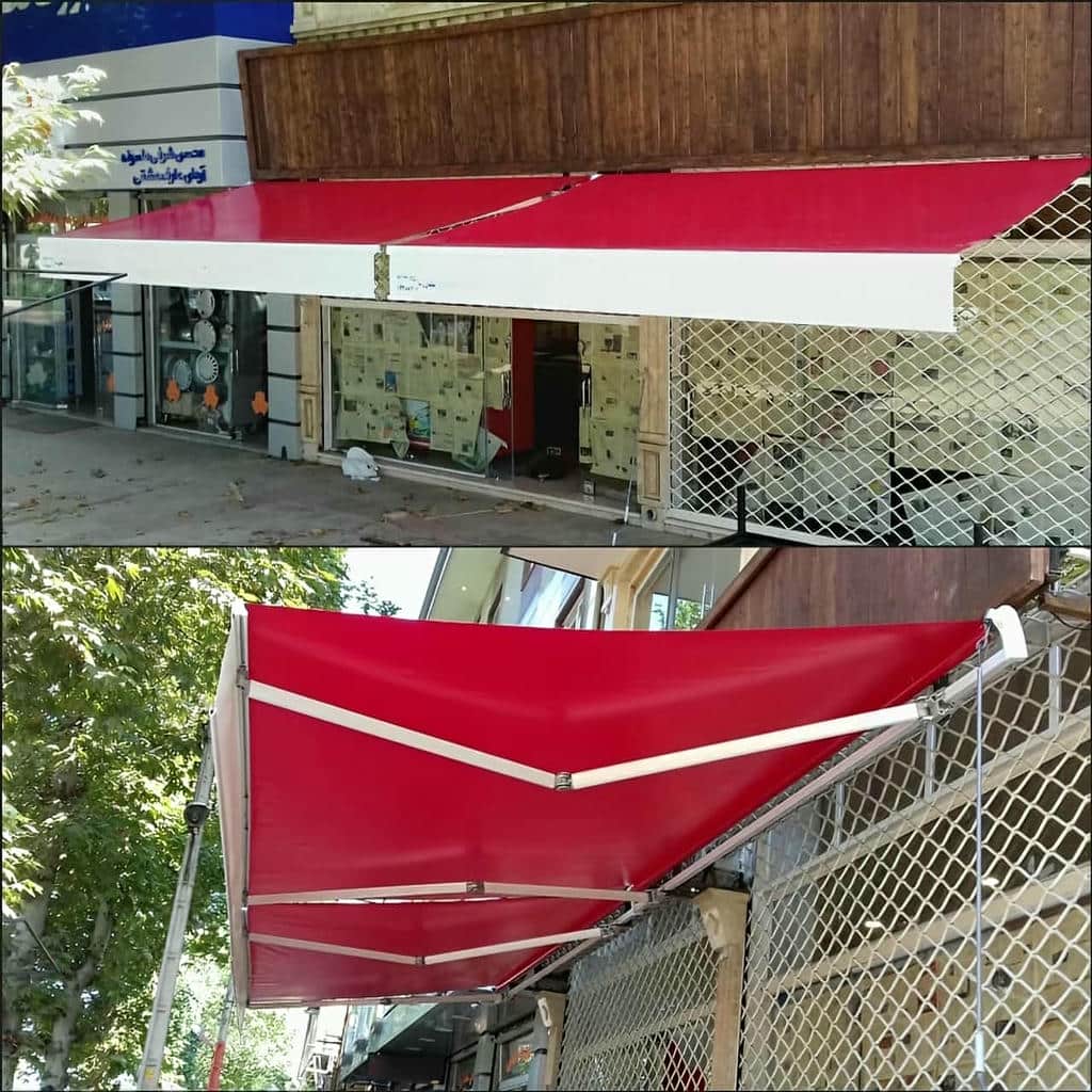 خرید سایبان برقی ویلا بازویی در بندر دیلم