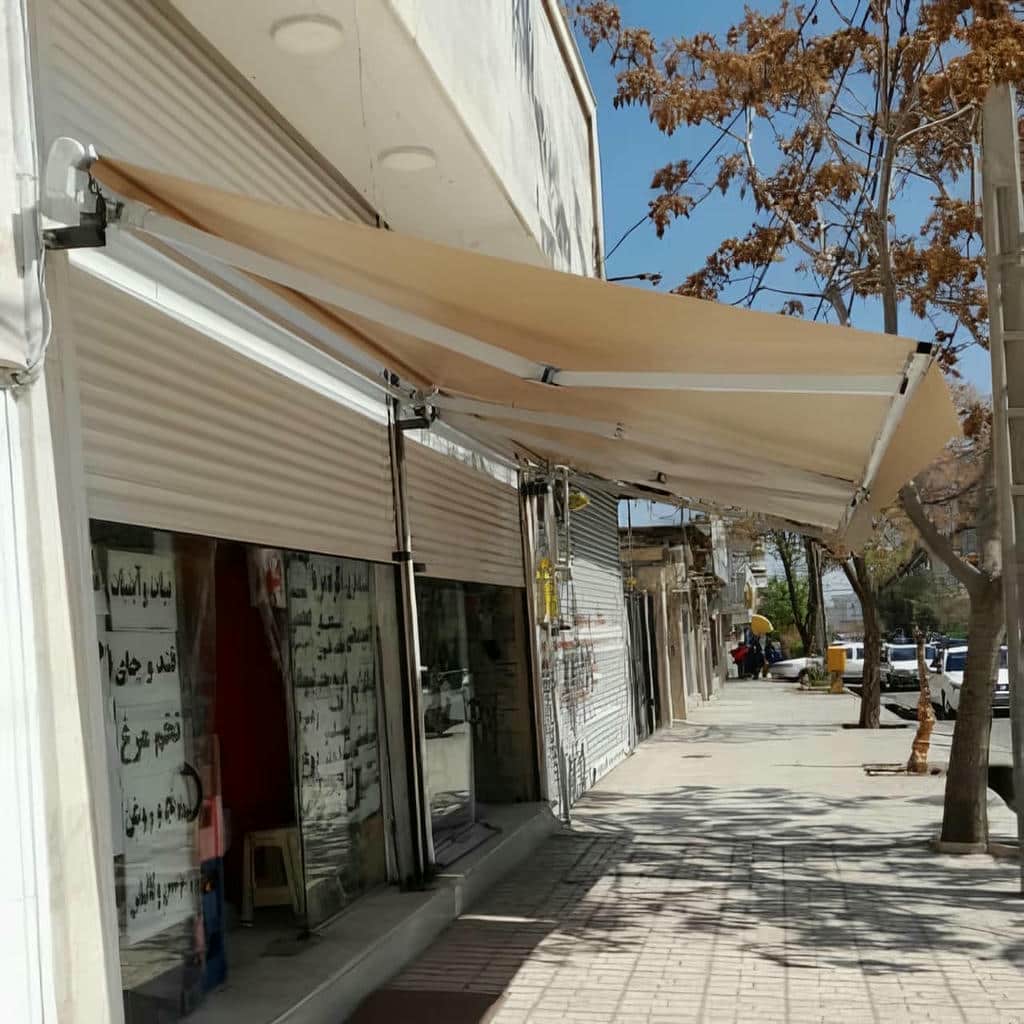 نصب سایبان برقی ویلا بالکن در اشتهارد