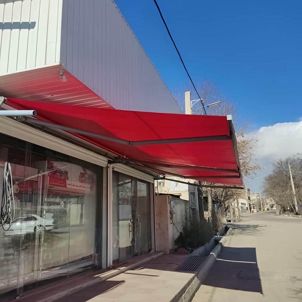 نصب سایبان برقی ویلا بالکن در کردان