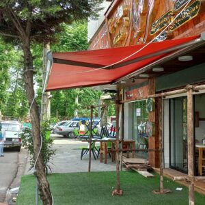 سایبان برقی ویلا در بوشهر