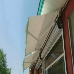 سایبان برقی ویلا در بندر انزلی