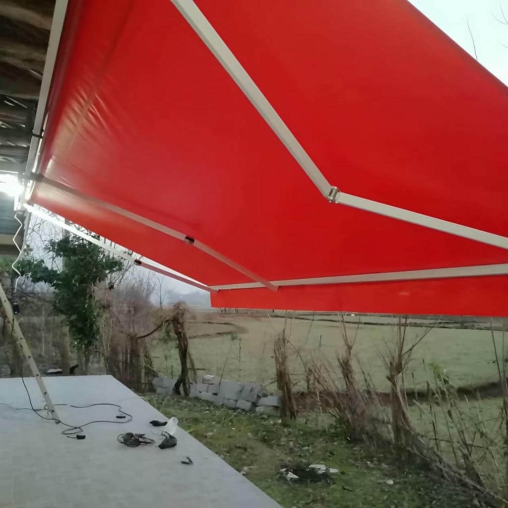 سایبان برقی ویلا در فردیس کرج