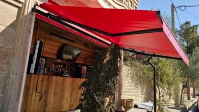 سایبان برقی ویلا در لواسان