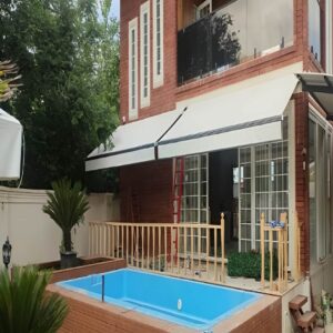 سایبان برقی ویلا در هشتگرد