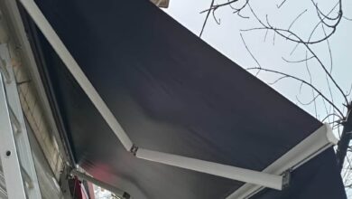 سایبان برقی ویلا در سمنان