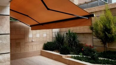 سایبان برقی ویلا در شهرکرد
