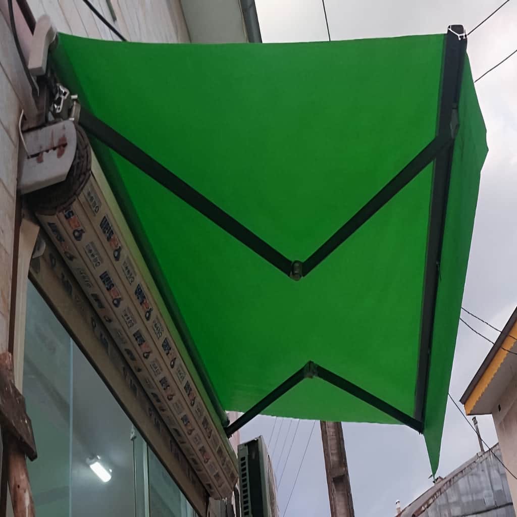 سایبان برقی ویلا در بومهن