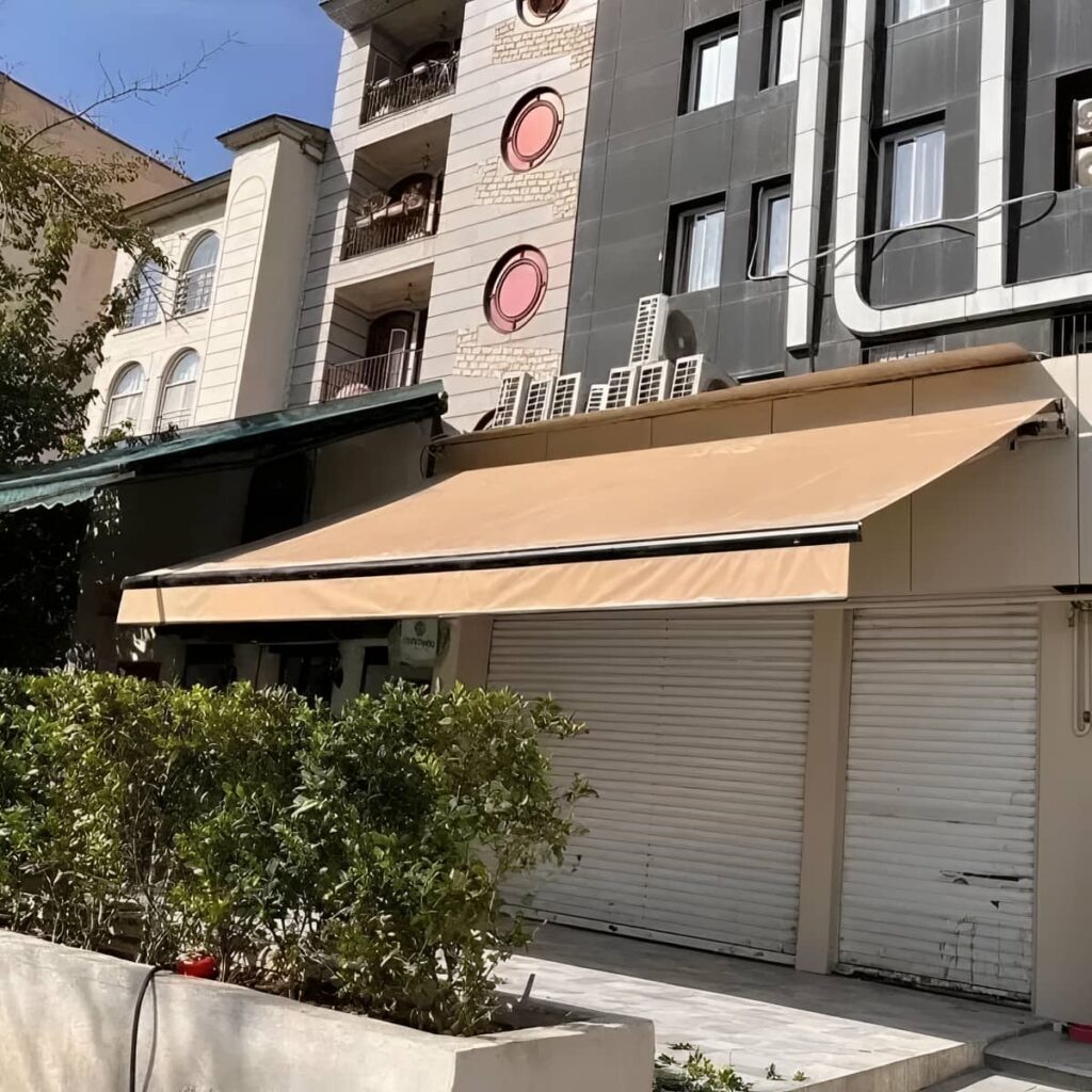 قیمت سایبان برقی ویلا مقاوم در لواسان