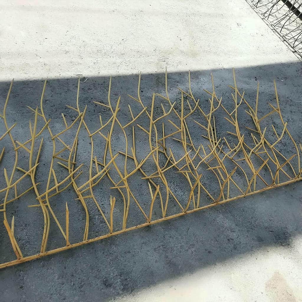 نصب حفاظ شاخ گوزنی حیاط خانه در سبزوار
