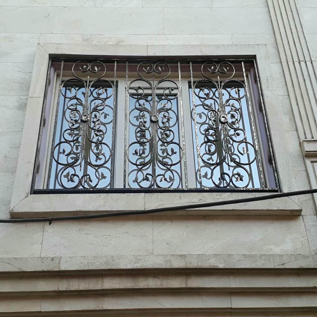 قیمت حفاظ پنجره ویلا فرفورژه در اردبیل