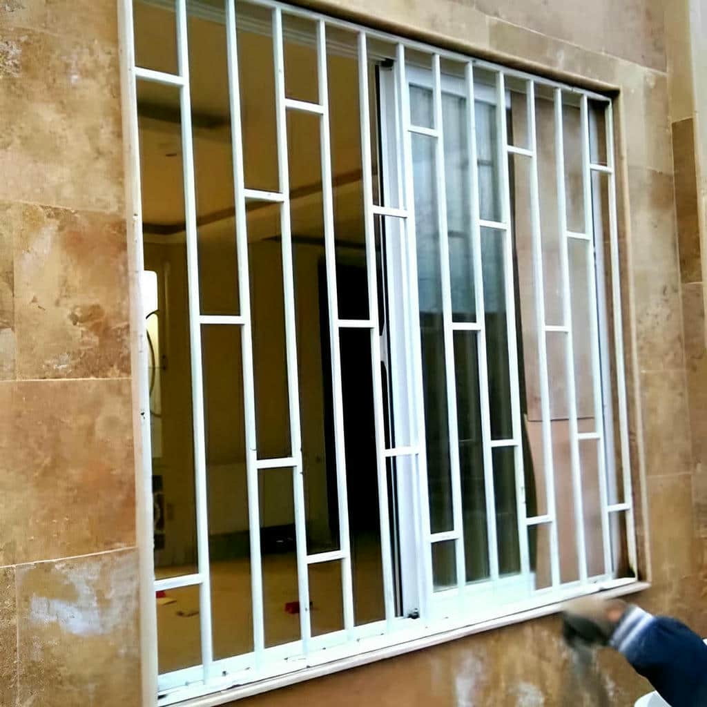 نصب حفاظ پنجره ویلایی بازشو در کیش