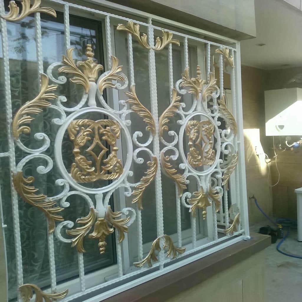قیمت حفاظ پنجره ویلا فرفورژه در اهواز