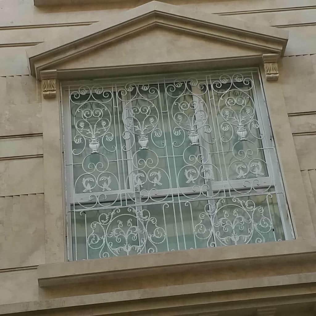 قیمت حفاظ پنجره ویلا ساده در رفسنجان