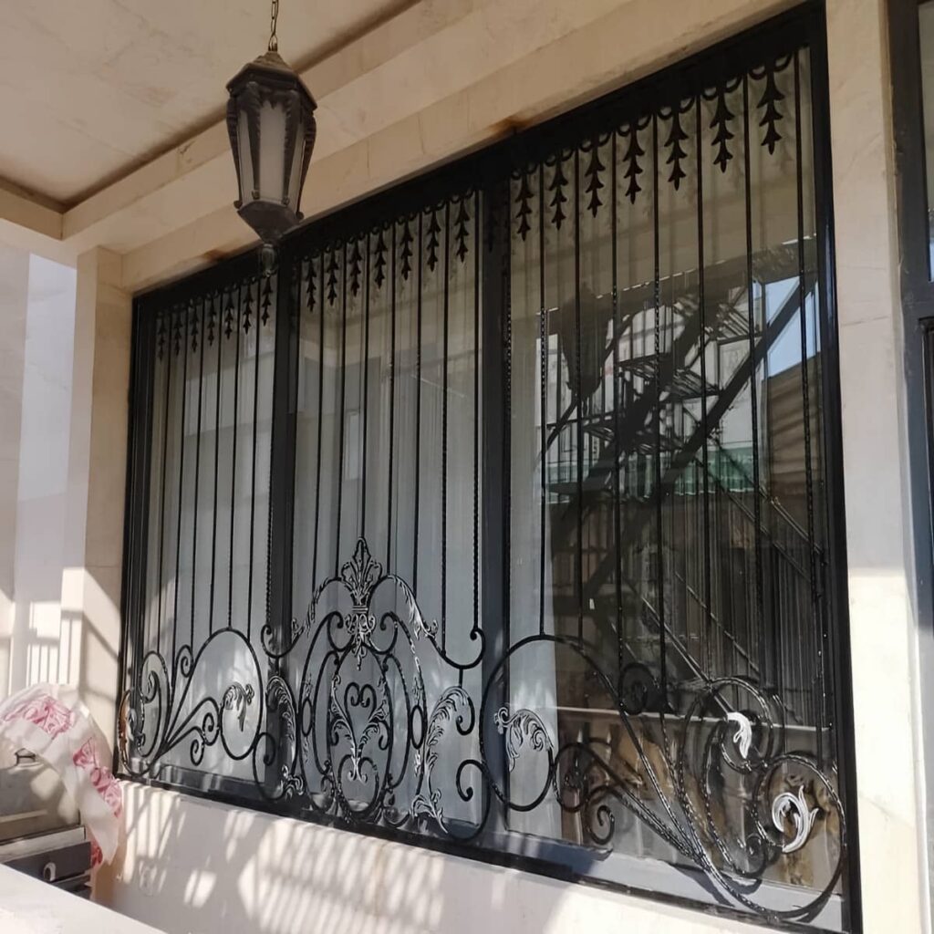 قیمت حفاظ پنجره ویلایی فرفورژه در قشم