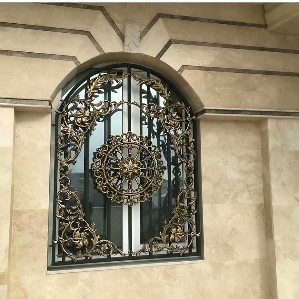 خرید حفاظ پنجره ویلا ساده در رشت
