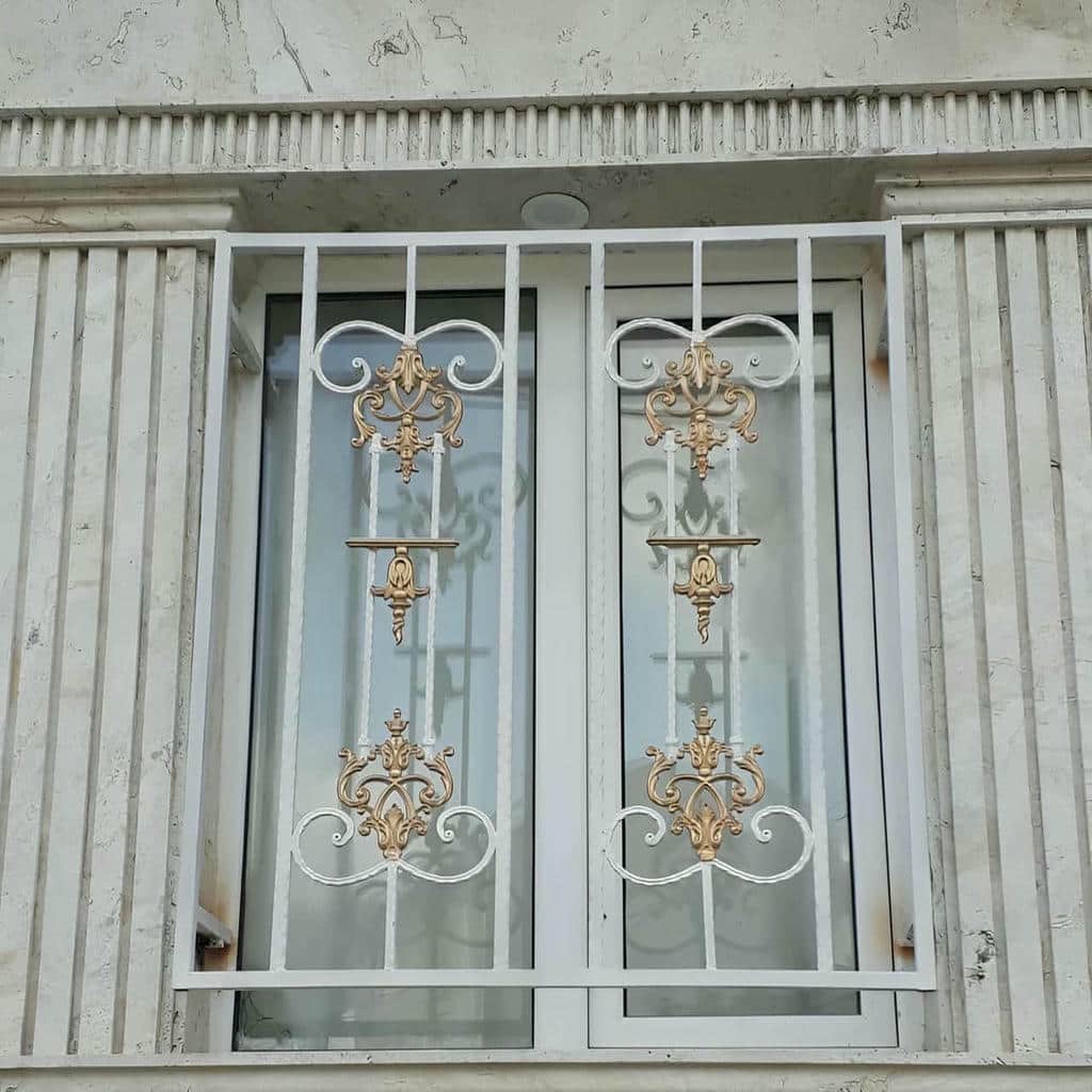 خرید حفاظ پنجره ویلا فرفورژه در ساوه