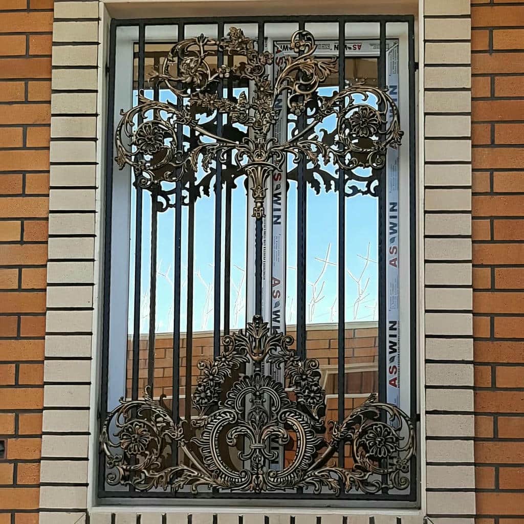 خرید حفاظ پنجره ویلا ساده در طالقان