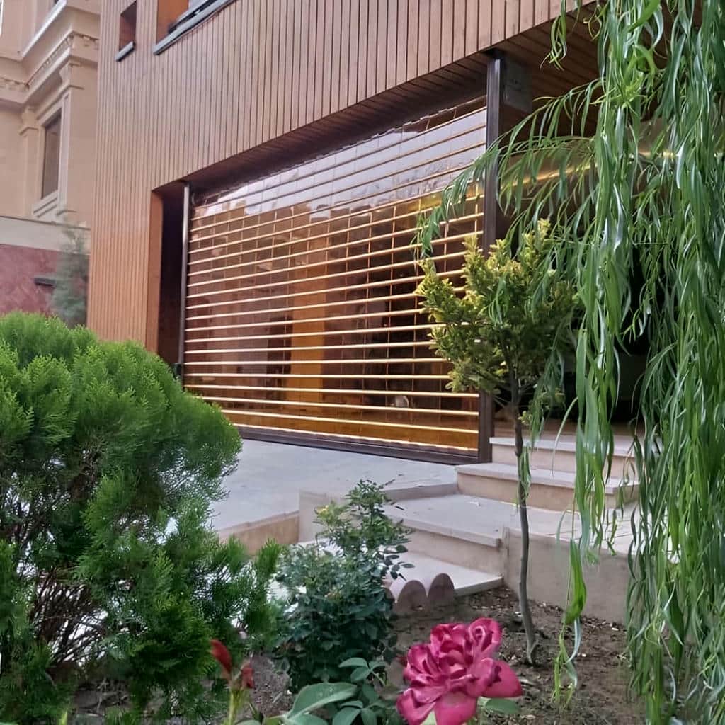 فروش کرکره برقی ویلا تیغه فولادی در اصفهان