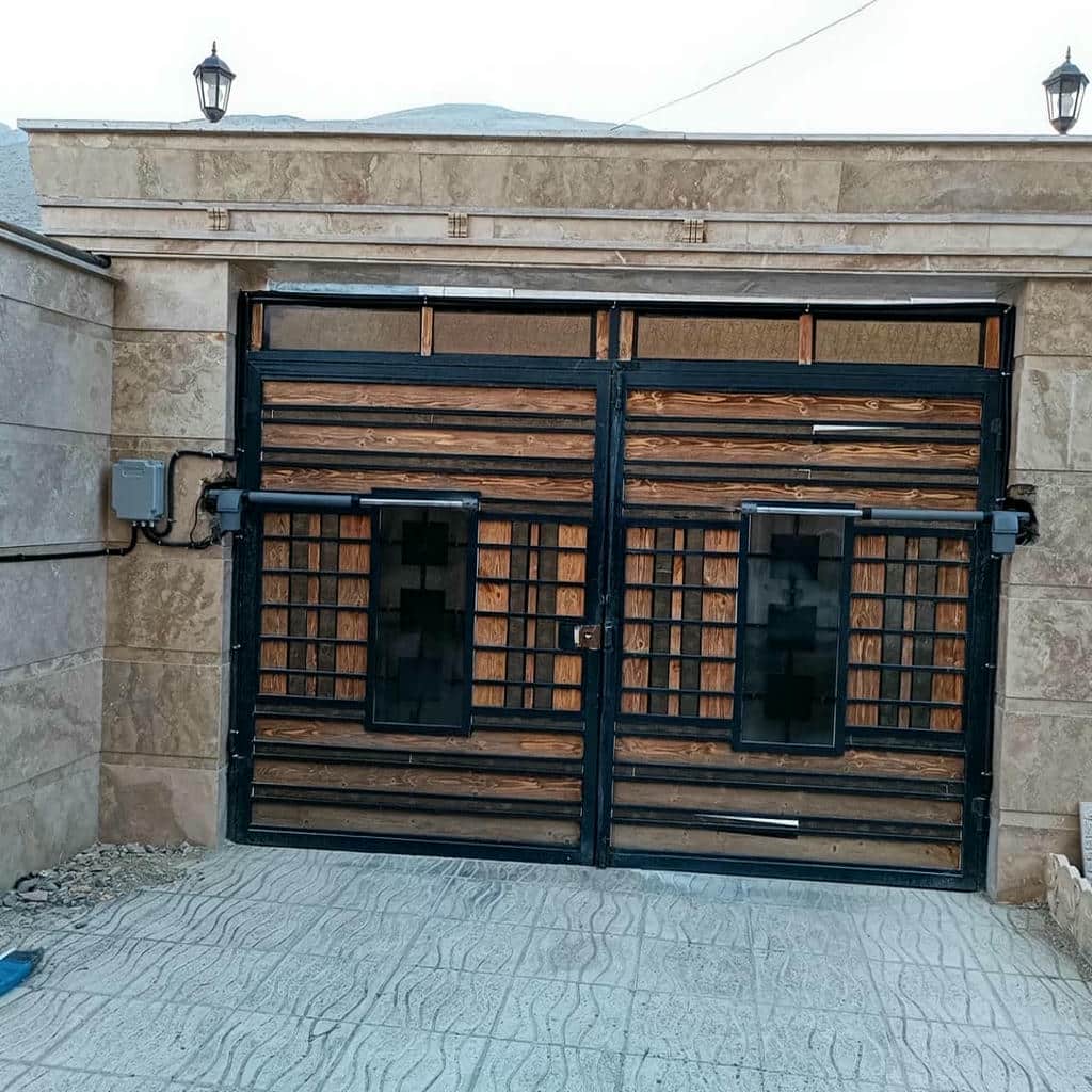 خرید جک درب پارکینگ ویلا بازویی مقاوم در بجنورد